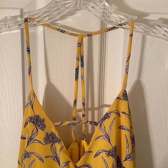 Alya size medium vibrant yellow poppy print cami - Picture 4 of 4